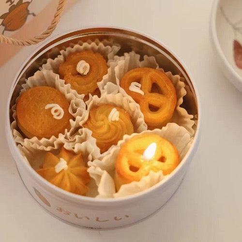 Kerzen Kekse